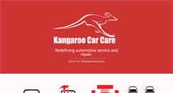 Desktop Screenshot of kangaroocarcare.com